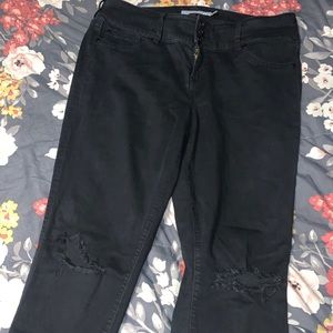 Torrid Jegging 18 TALL split knee black